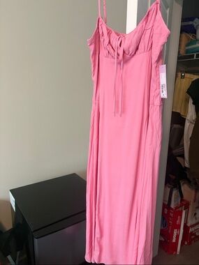 wild fable Pink Maxi Slip Dress